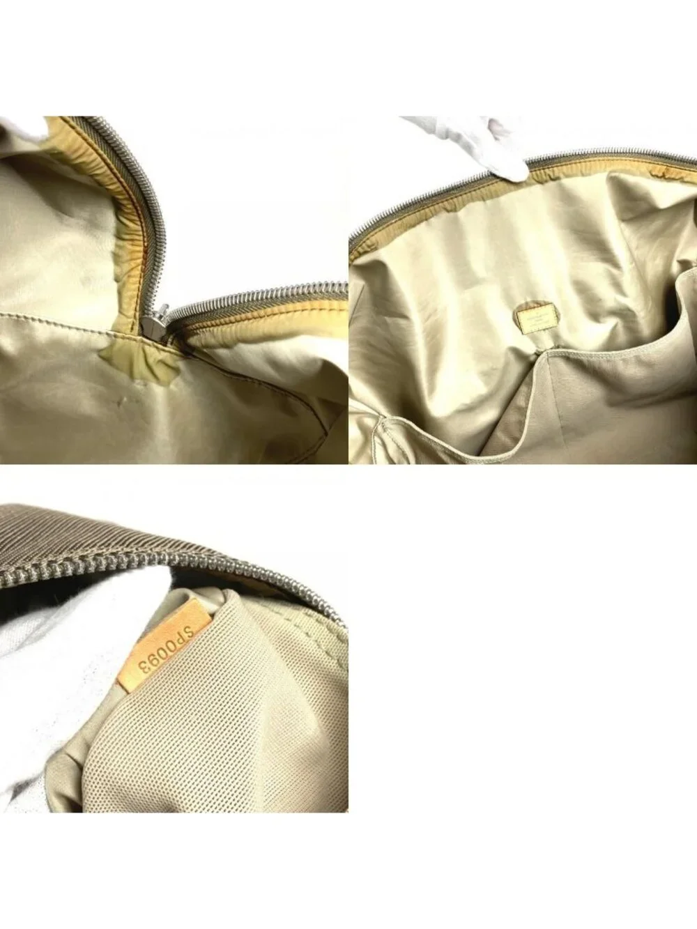 Louis Vuitton Boston Bag Souverain Damier Geant Canvas Tail Khaki